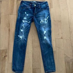 American Eagle Size 10 super stretch Jeggings